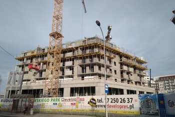 Raport zaawansowania prac na osiedlu Paderewskiego Park